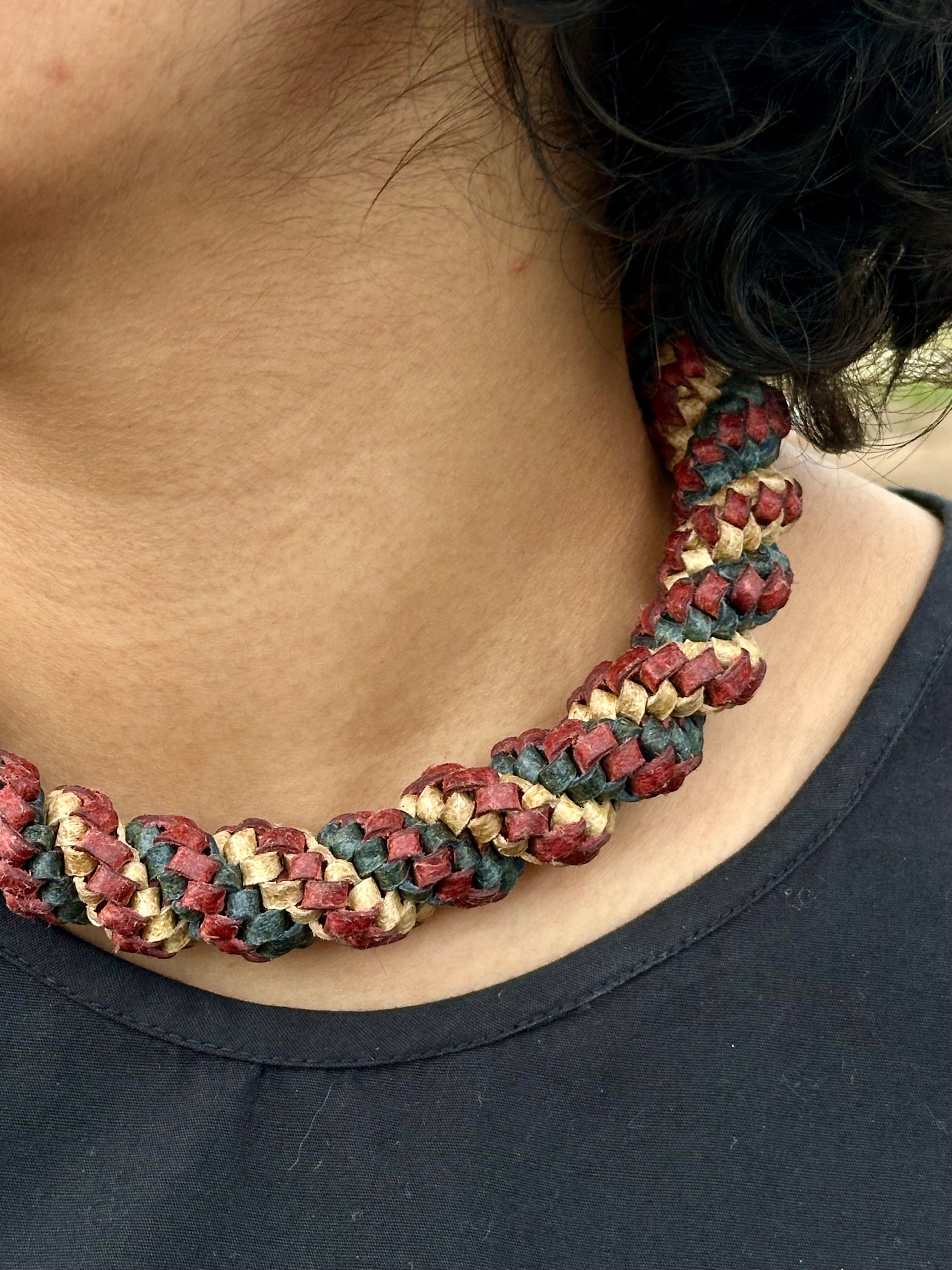 Koodai spiral knot choker