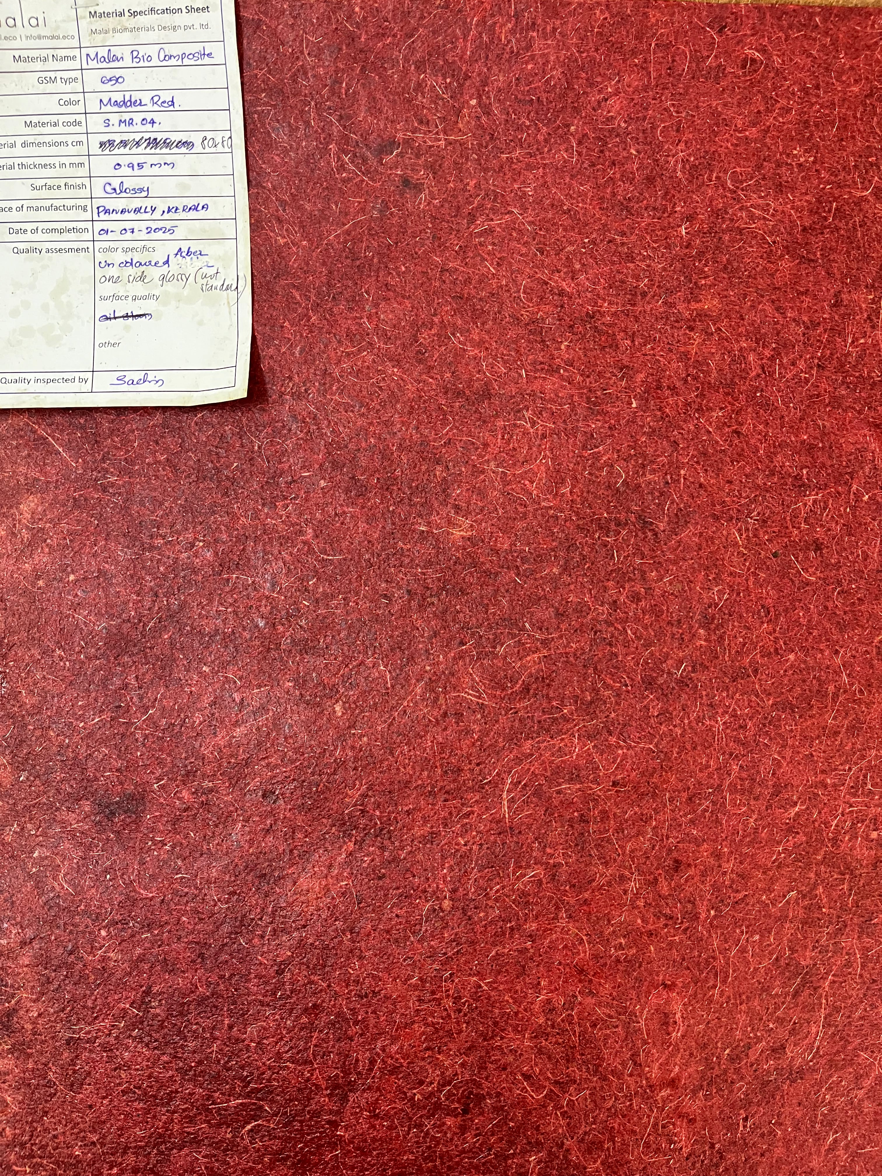 Studio batch Madder Red Glossy