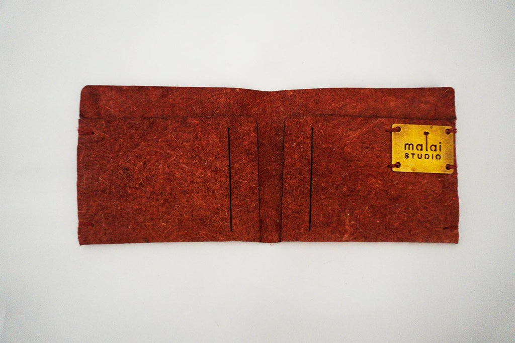 Folded unisex wallet